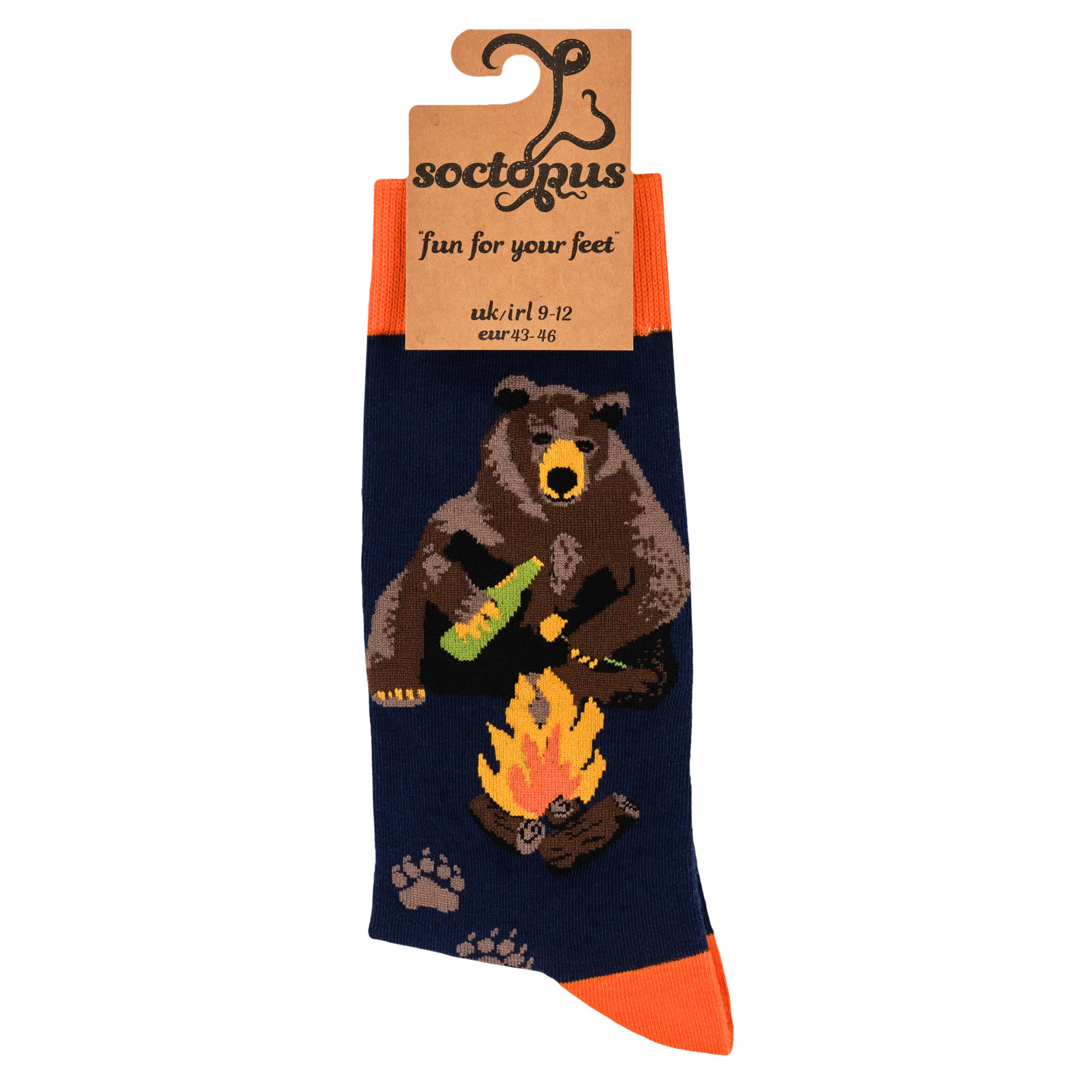 Bear Socks - Camp Out