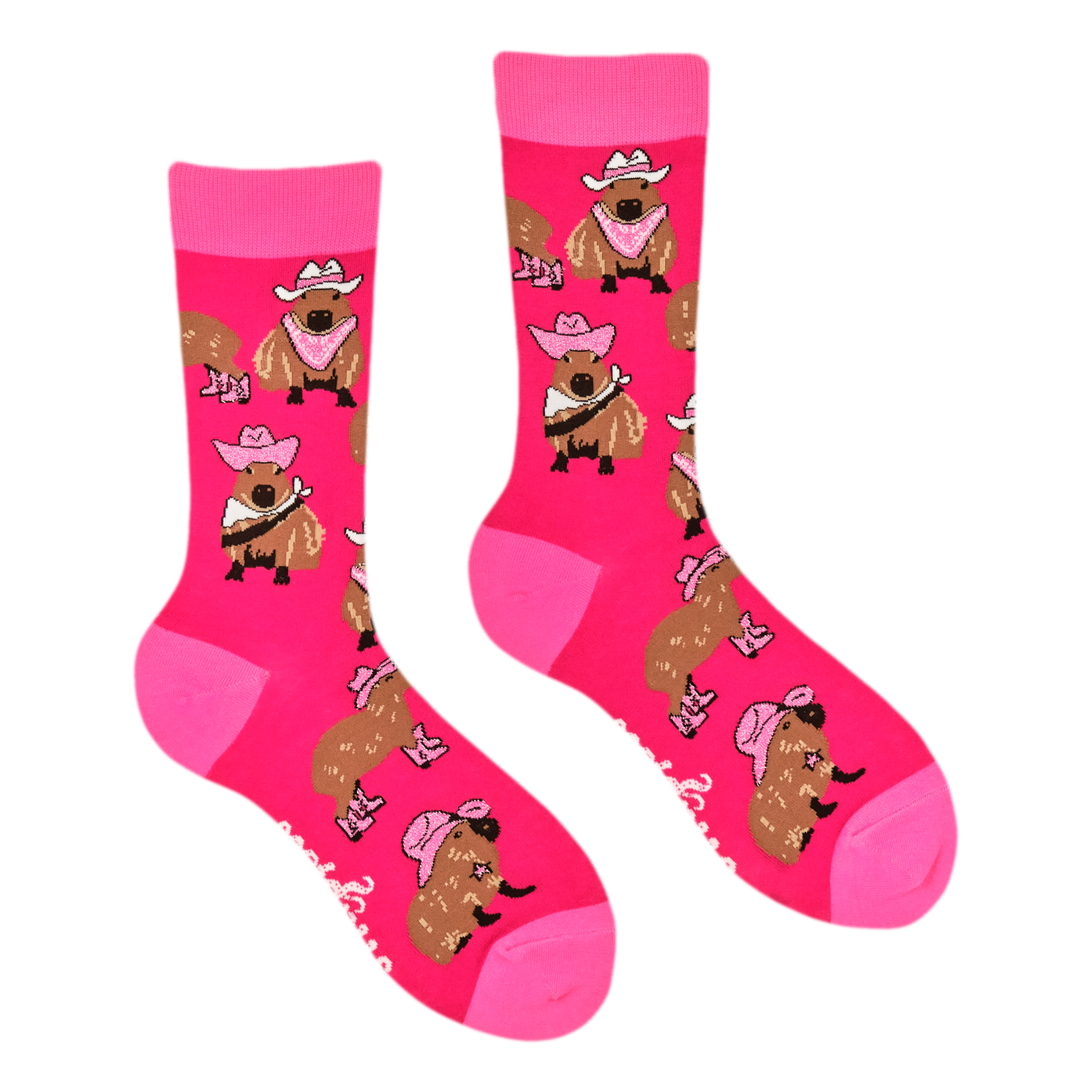 Cowboy Capybara Socks