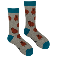 Fluffy Capybara Socks