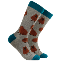 Fluffy Capybara Socks
