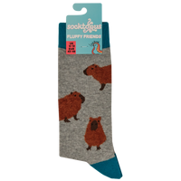 Fluffy Capybara Socks