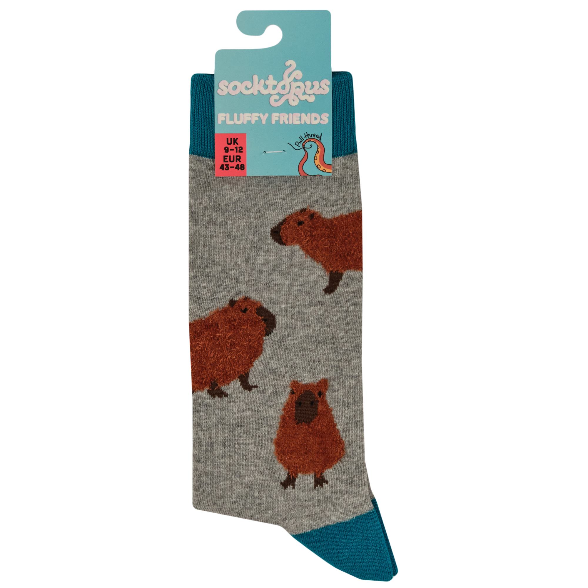 Fluffy Capybara Socks