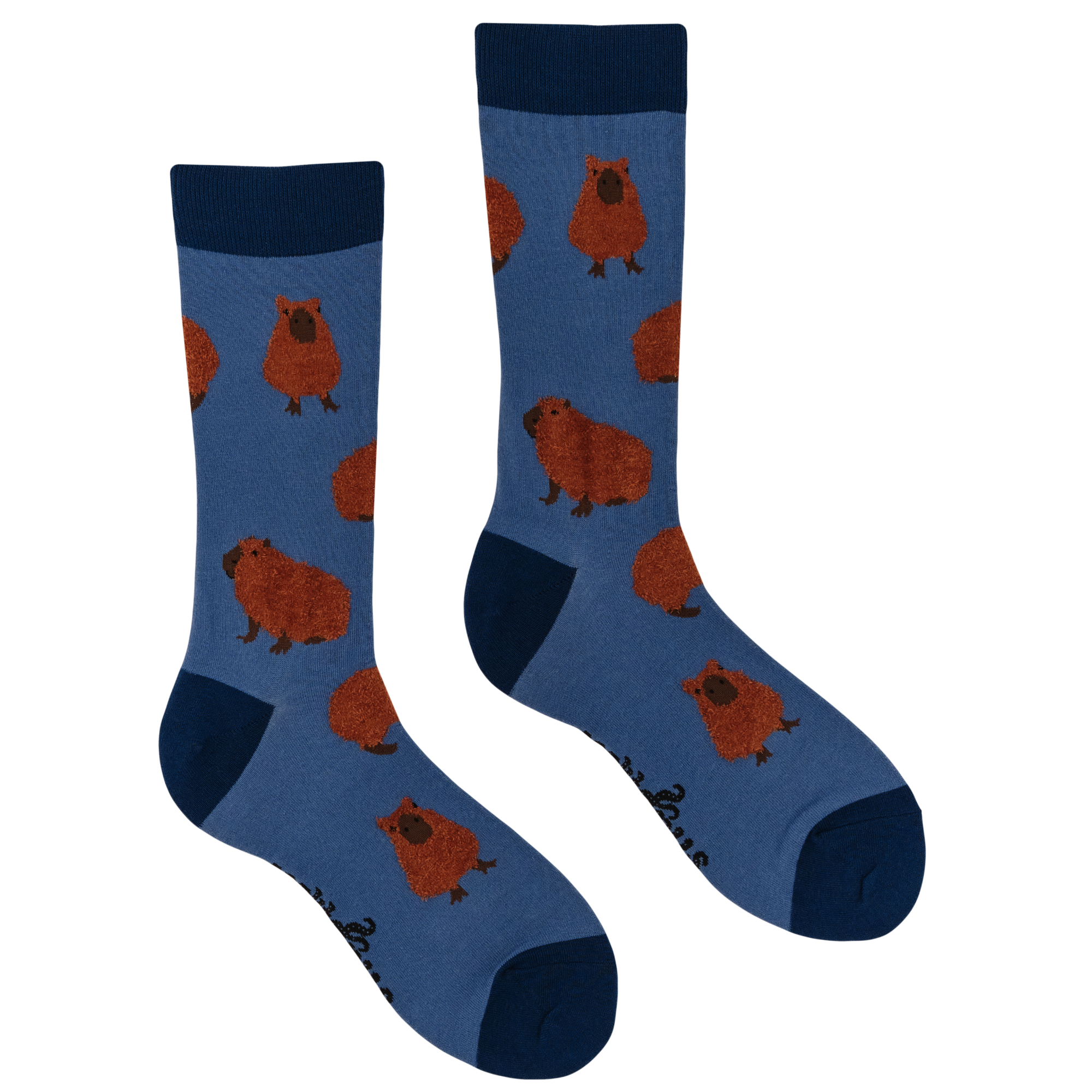 Fluffy Capybara Socks