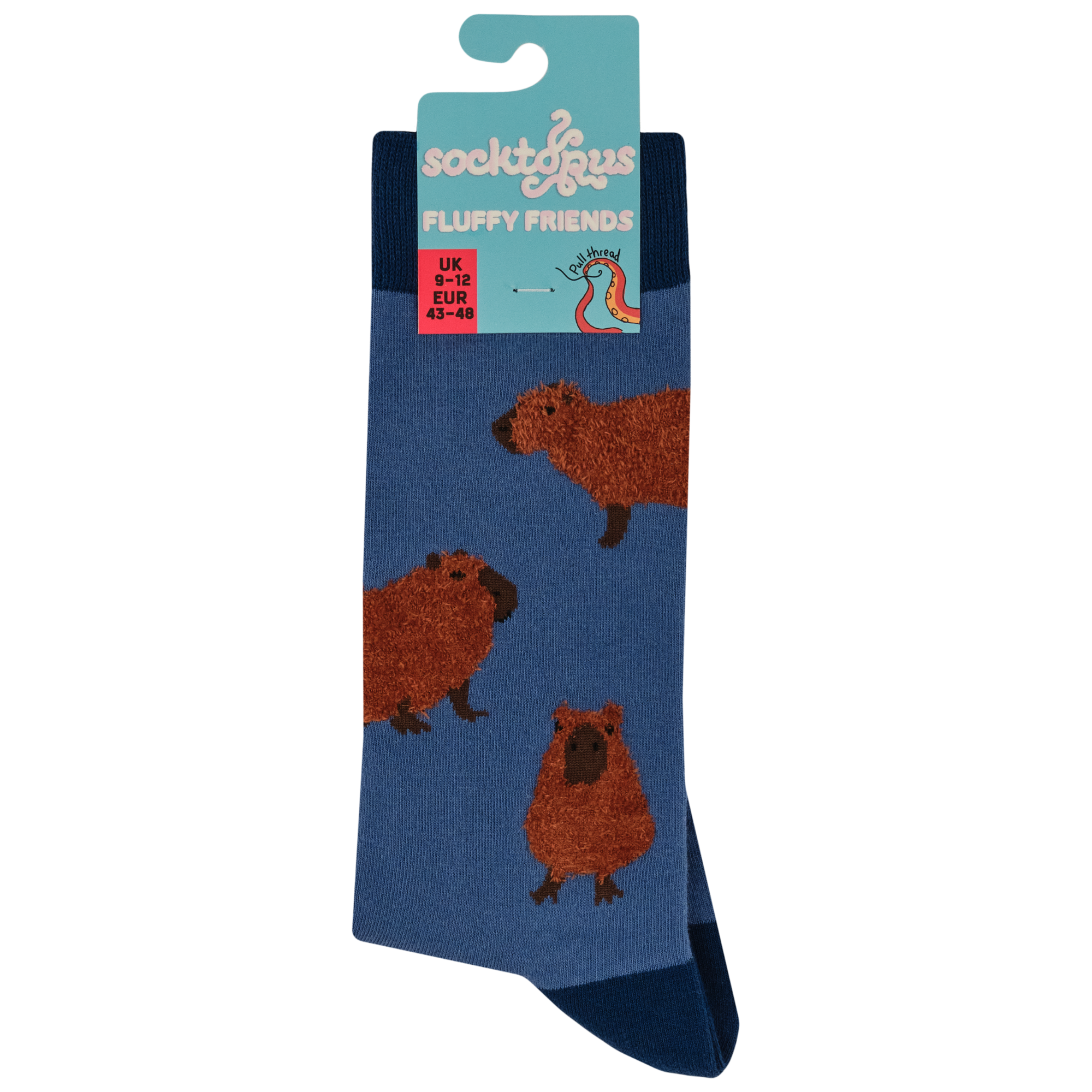 Fluffy Capybara Socks