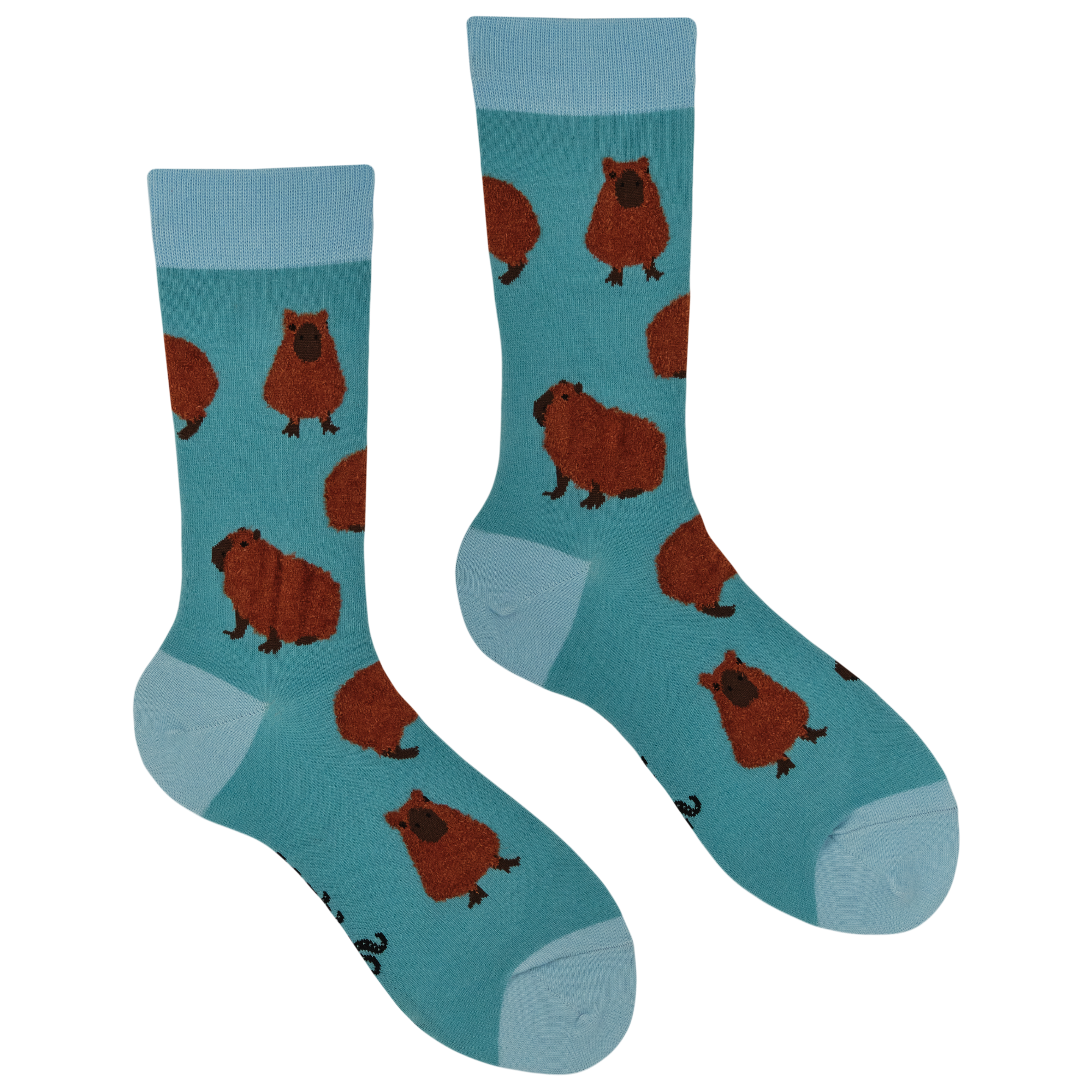 Fluffy Capybara Socks