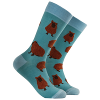 Fluffy Capybara Socks
