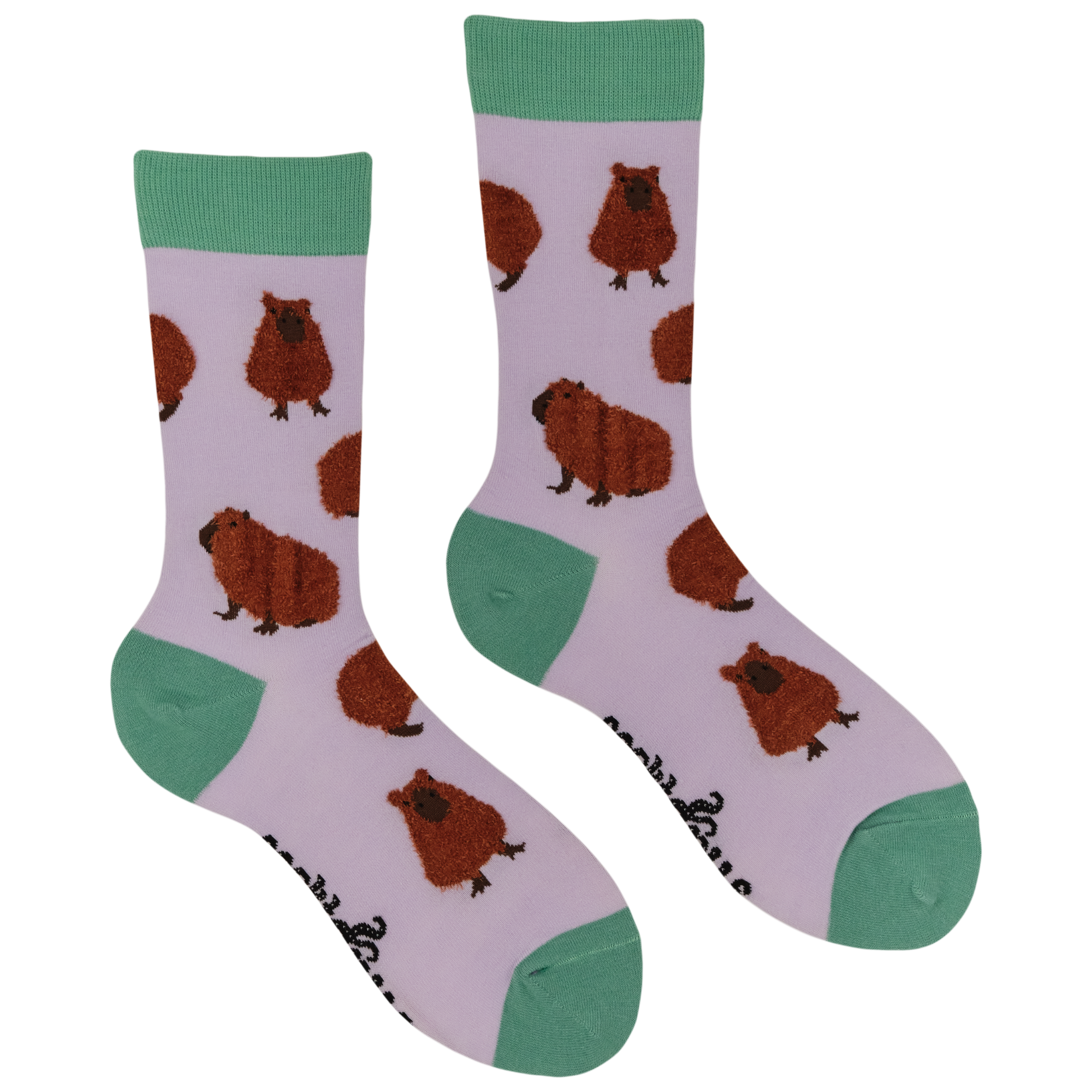 Fluffy Capybara Socks