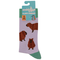 Fluffy Capybara Socks