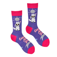 Cat Socks - Caturday Night Fever