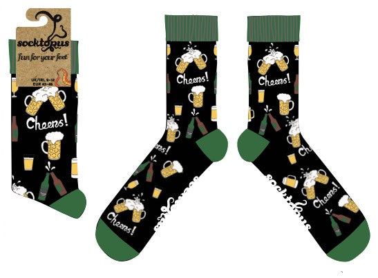 Beer Socks - CHEERS!