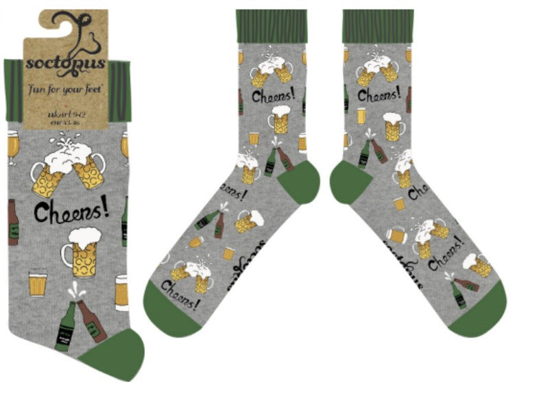 Beer Socks - CHEERS!