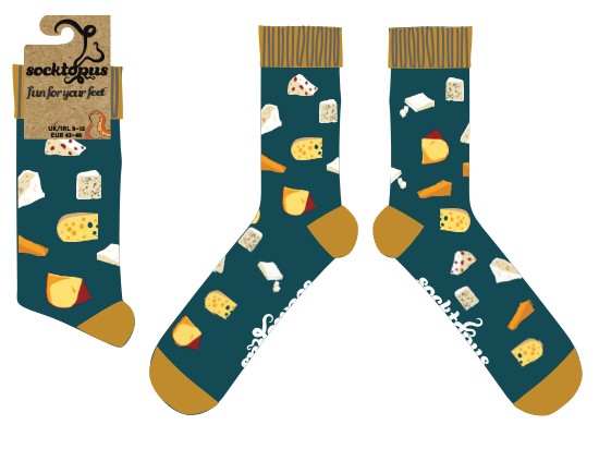 Cheesy Feet Socks