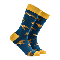 Cheetah Bamboo Socks