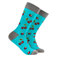 Cherries Bamboo Socks