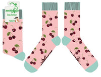 Cherries Bamboo Socks