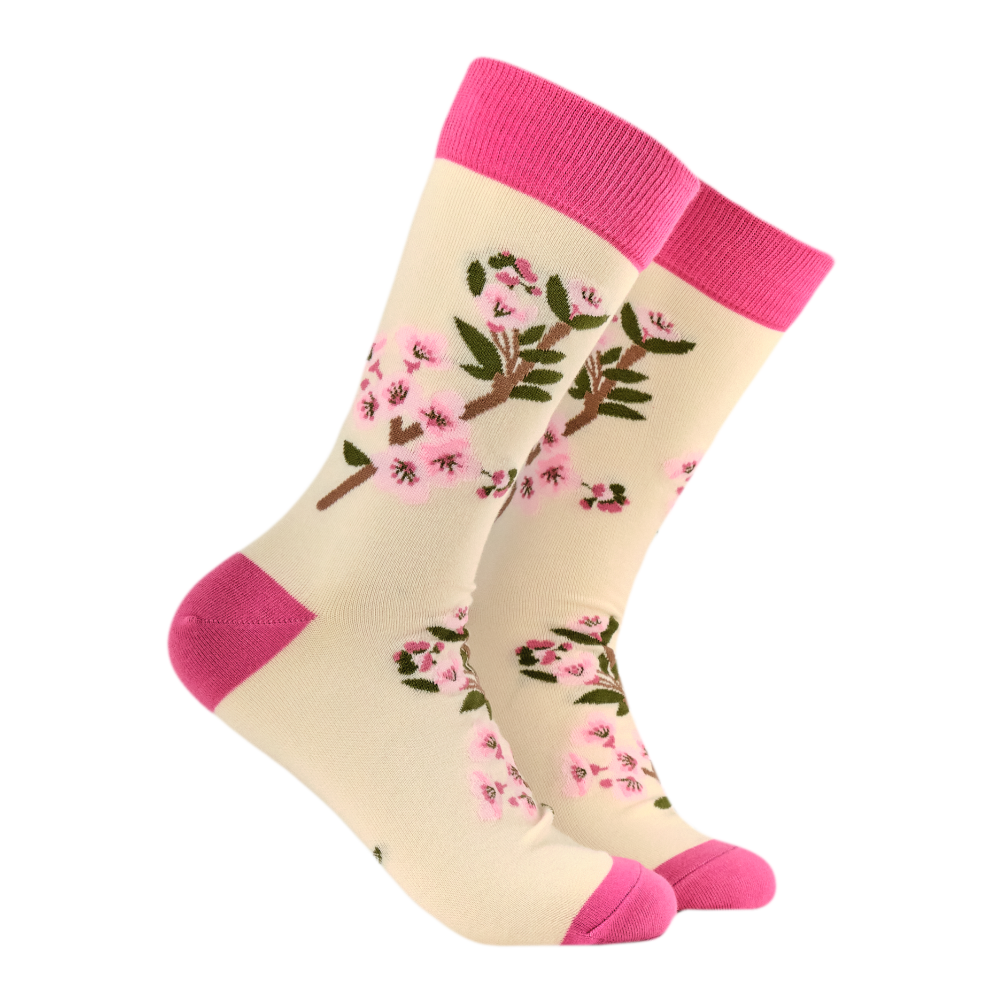 Cherry Blossom Bamboo Socks