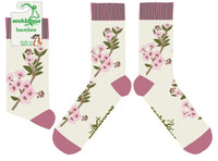 Cherry Blossom Bamboo Socks