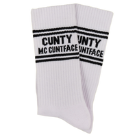 Sweary Sport Socks - Cunty Mc Cuntface