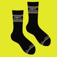 Sweary Sport Socks - Cunty Mc Cuntface