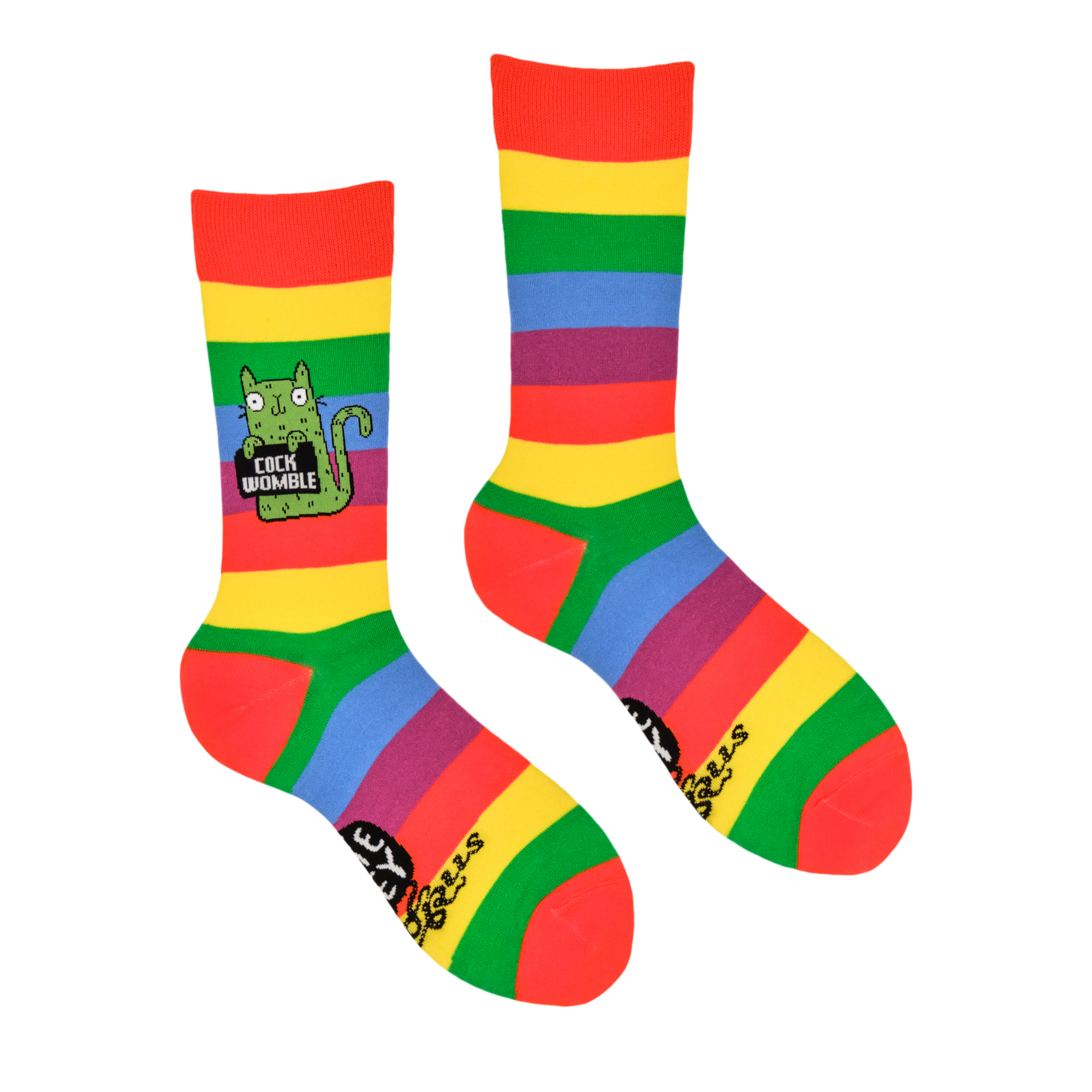 Cock Womble Socks - Socktopus X Katie Abey