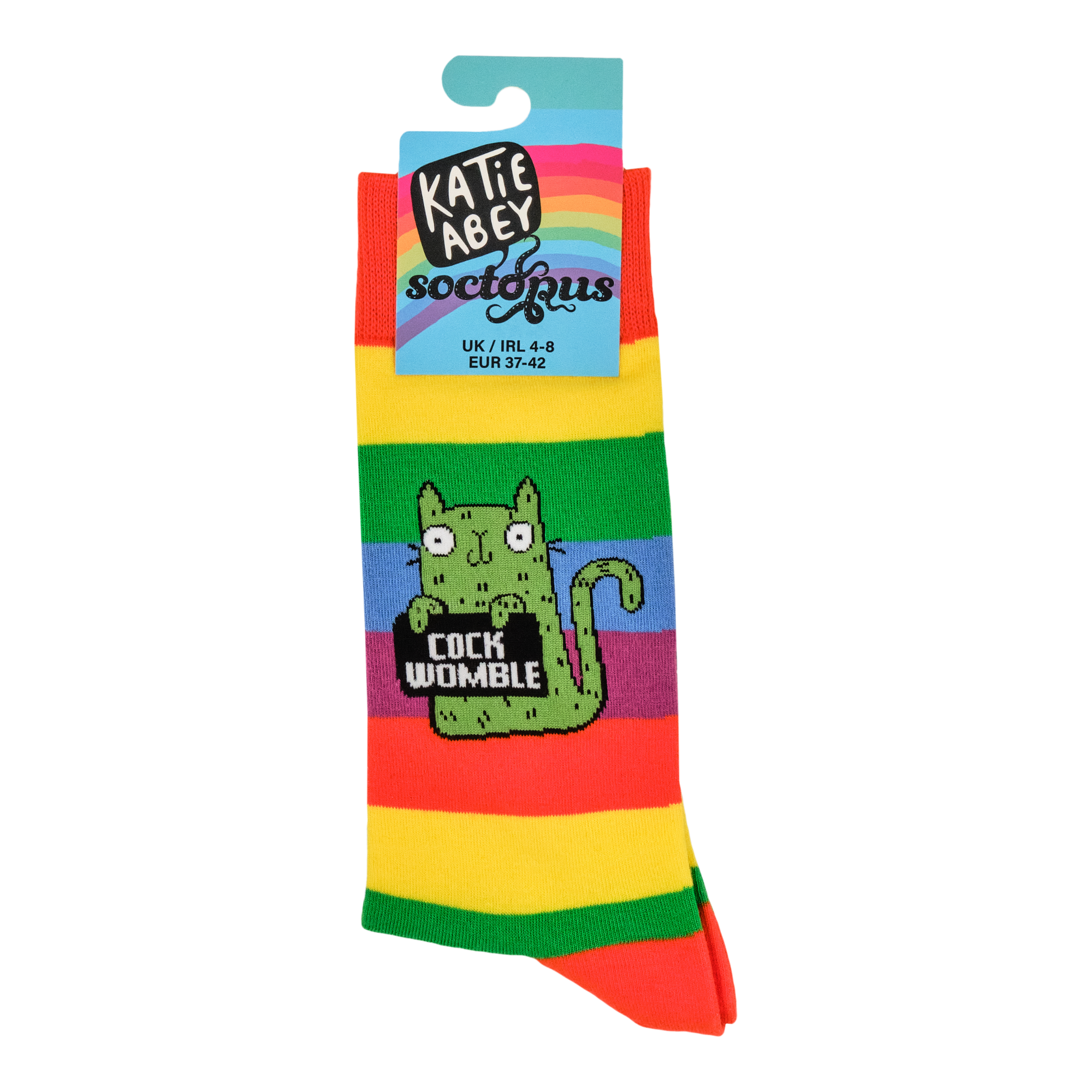 Cock Womble Socks - Socktopus X Katie Abey