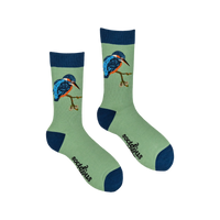 Bird Socks - Colourful Kingfisher