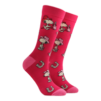 In the Saddle Snoopy Socks - Peanuts
