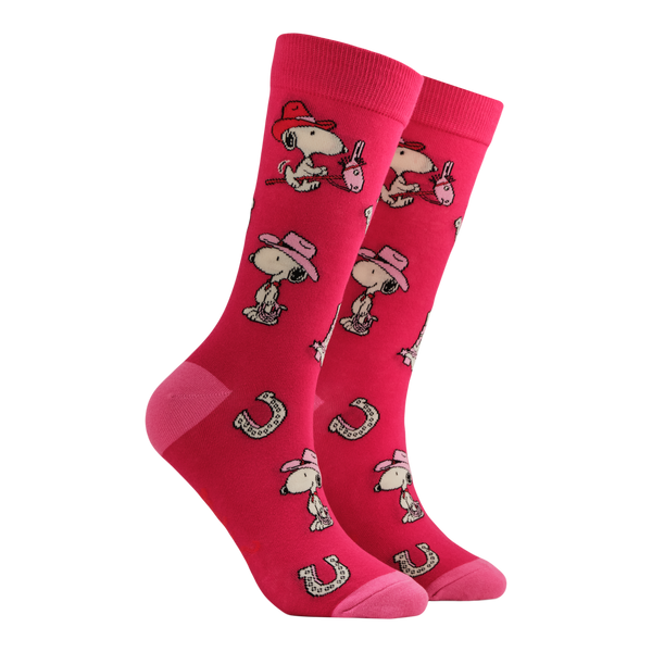 In the Saddle Snoopy Socks - Peanuts