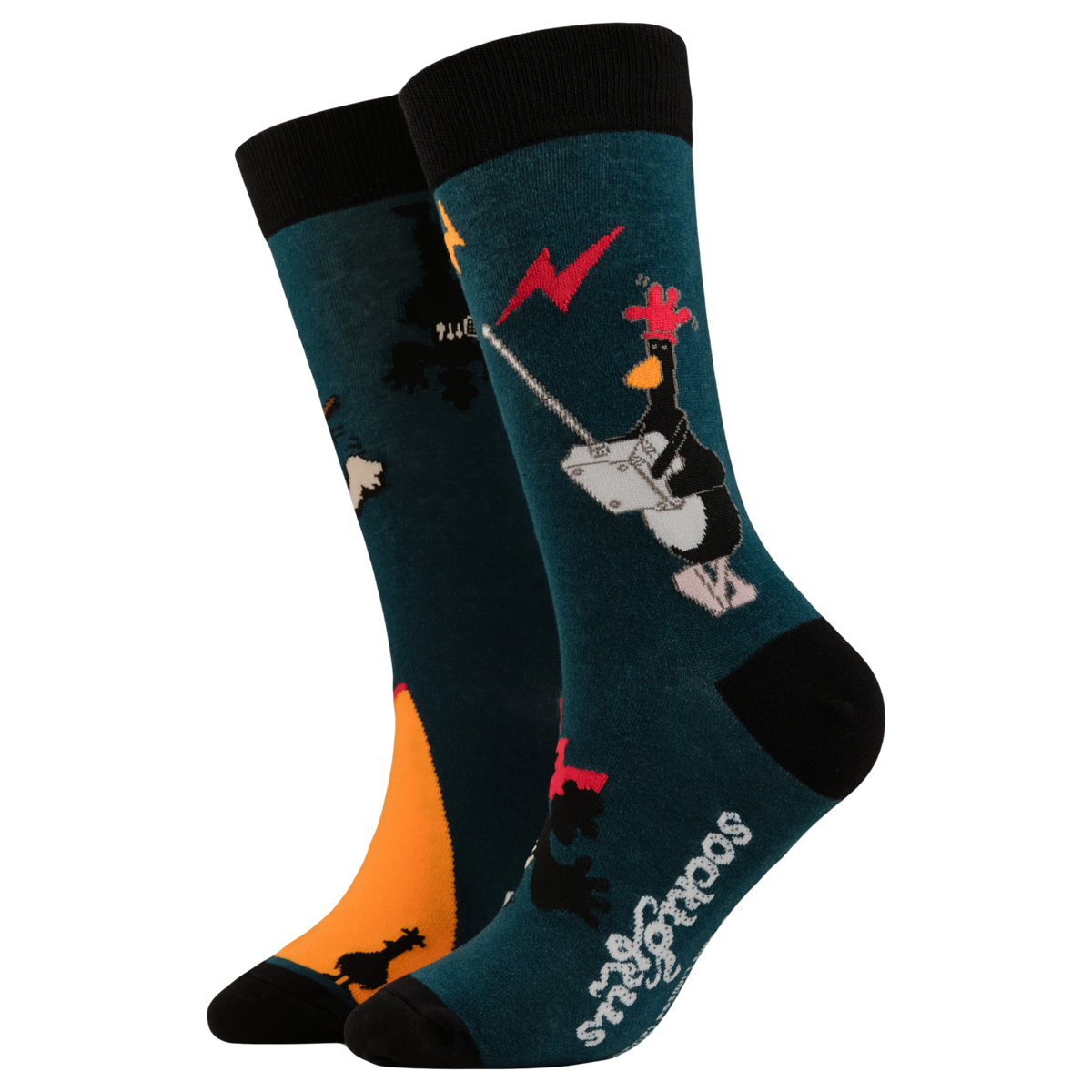 Wrong Trousers Socks - Wallace and Gromit