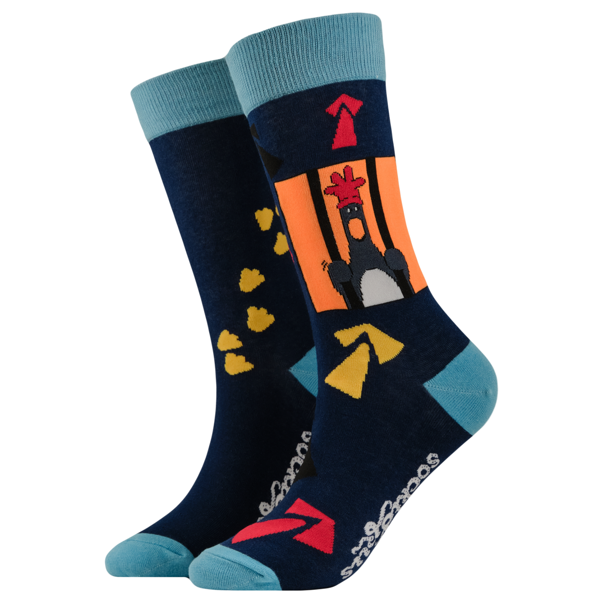 Break Out Feathers Socks - Wallace and Gromit