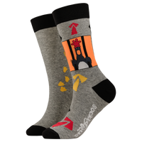 Break Out Feathers Socks - Wallace and Gromit