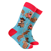 Cowboy Capybara Socks