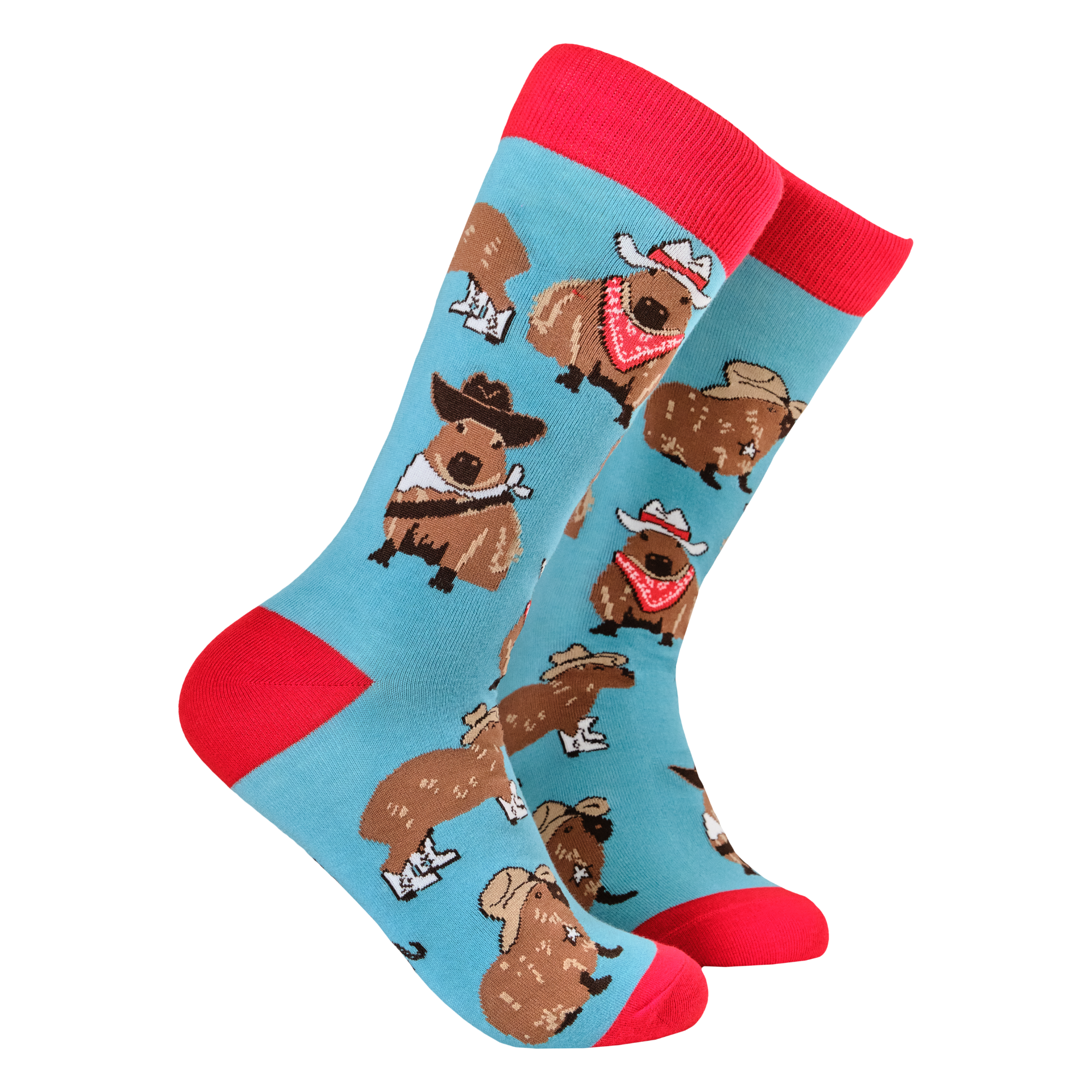 Cowboy Capybara Socks
