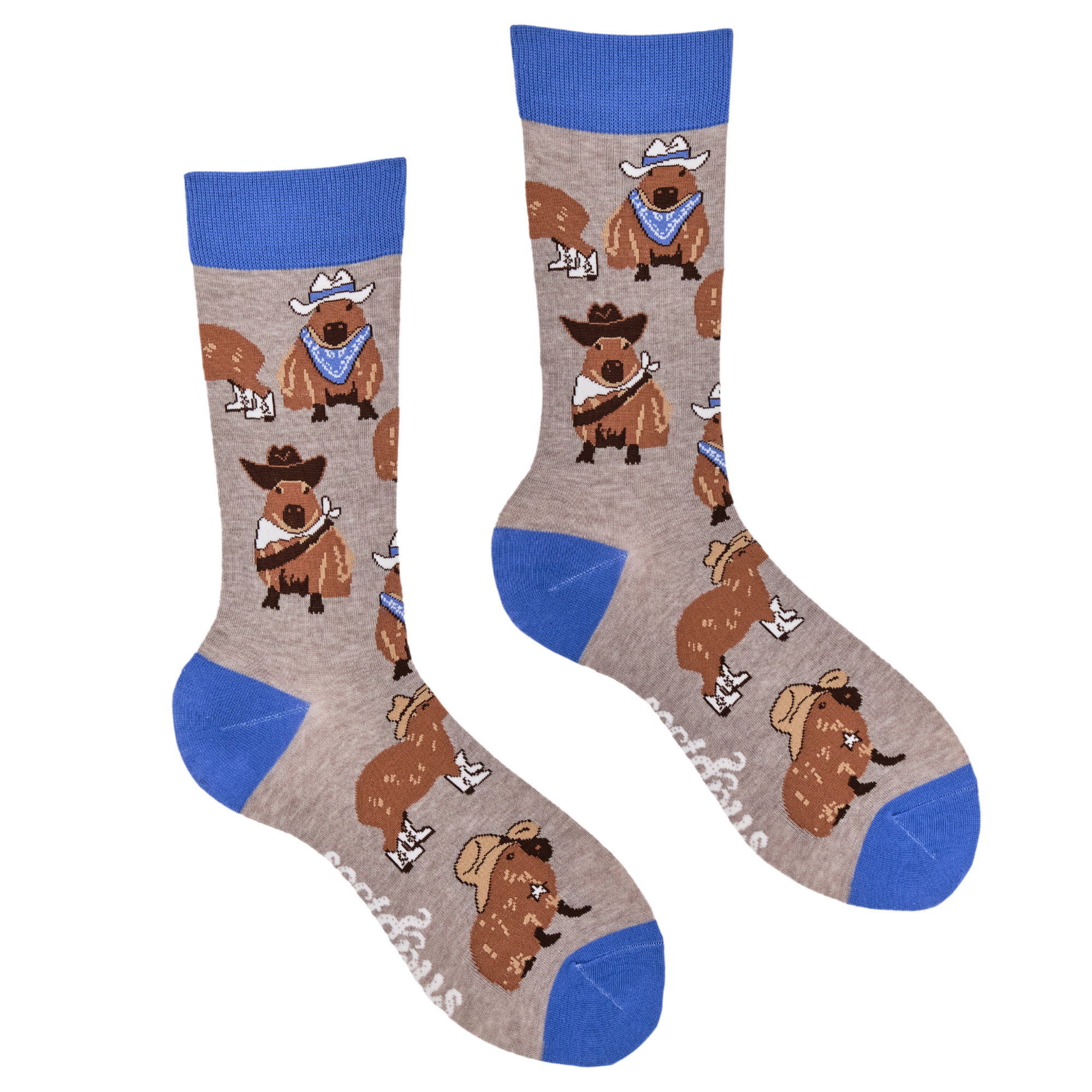 Cowboy Capybara Socks