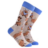 Cowboy Capybara Socks