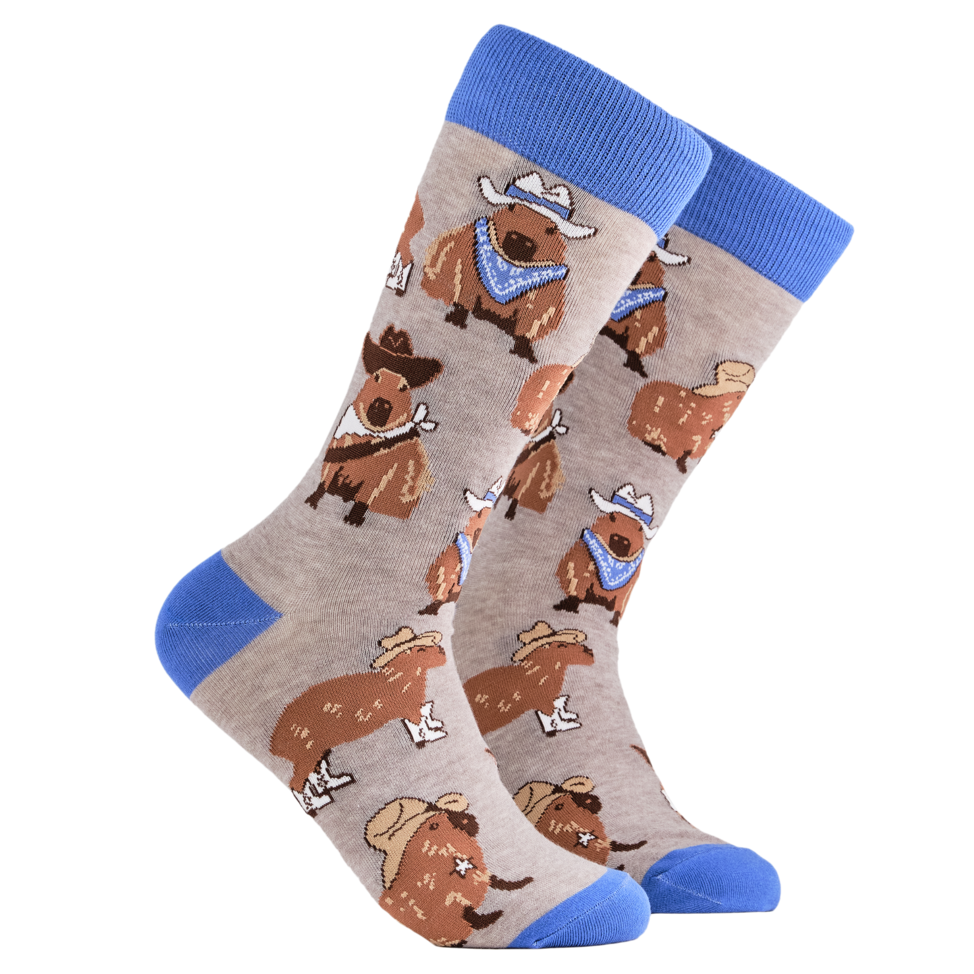 Cowboy Capybara Socks