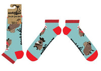 Cowboy Capybara Trainer Socks