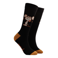 Snoopy Dad's Body Shop Socks - Peanuts
