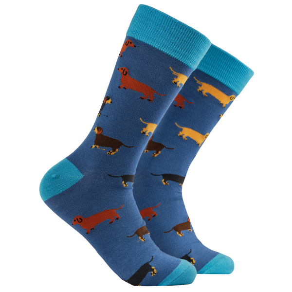 Dachshund Bamboo Socks - Dasch Stash - LARGE