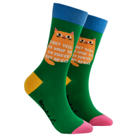 Don't Tell Me What To Do Socks - Paper Tail