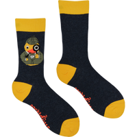 Sherlock Rubber Duck Socks - Ducktective