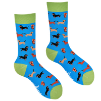 Sausage Dog Socks - Dasching Around