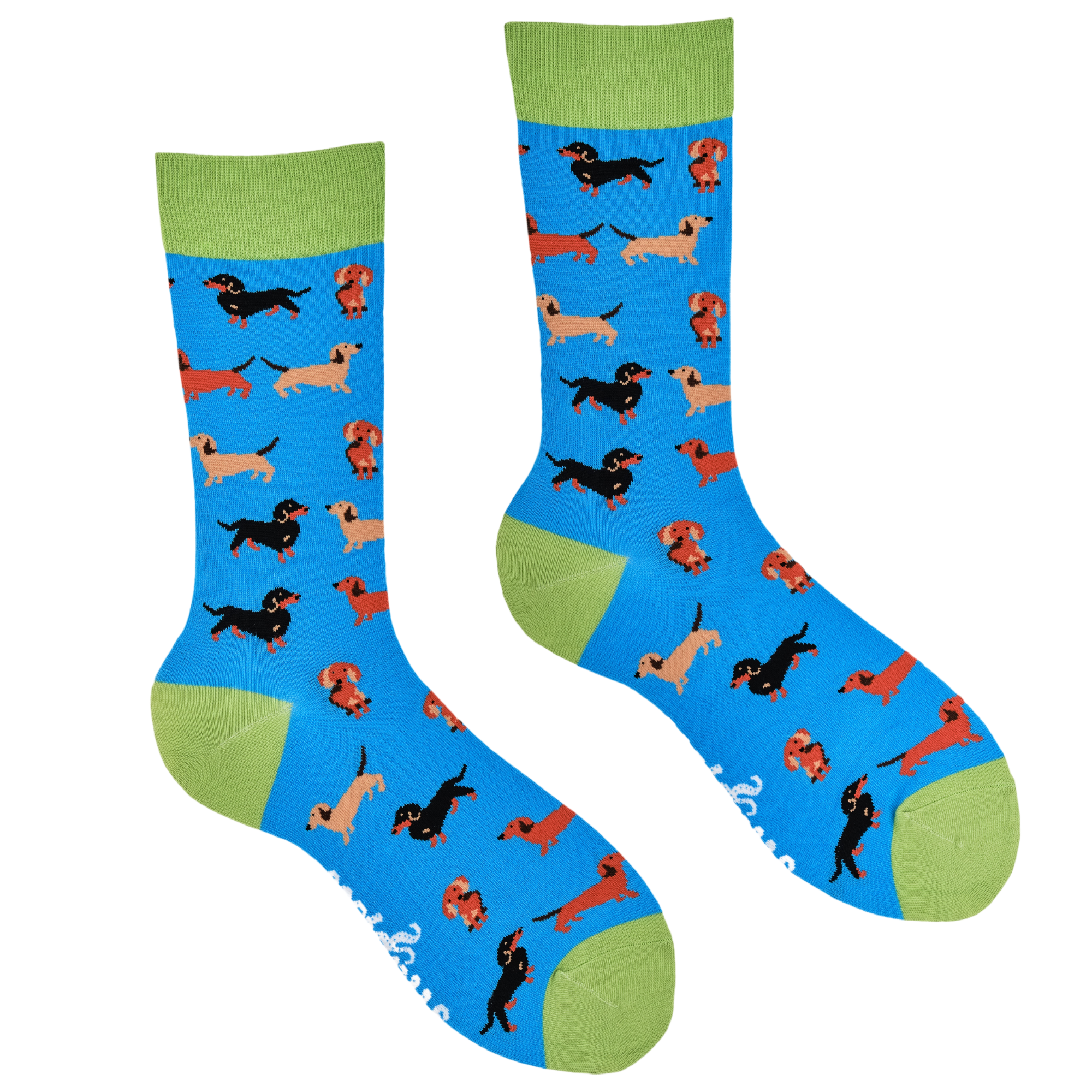 Sausage Dog Socks - Dasching Around
