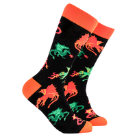 Dragon Socks - Dragon Fire