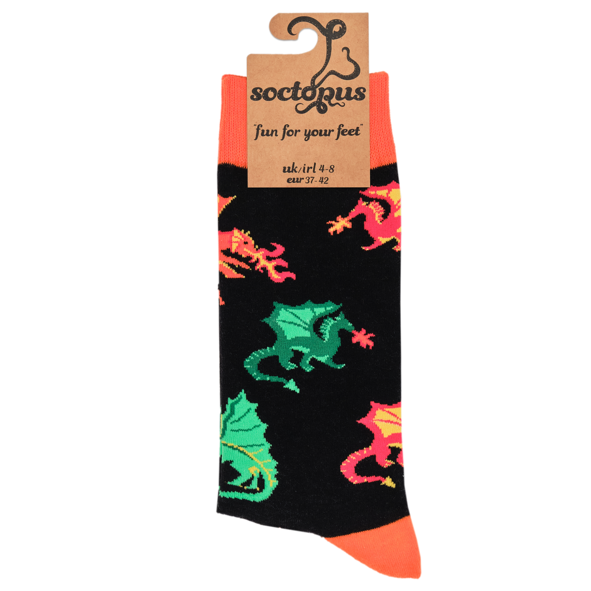 Dragon Socks - Dragon Fire