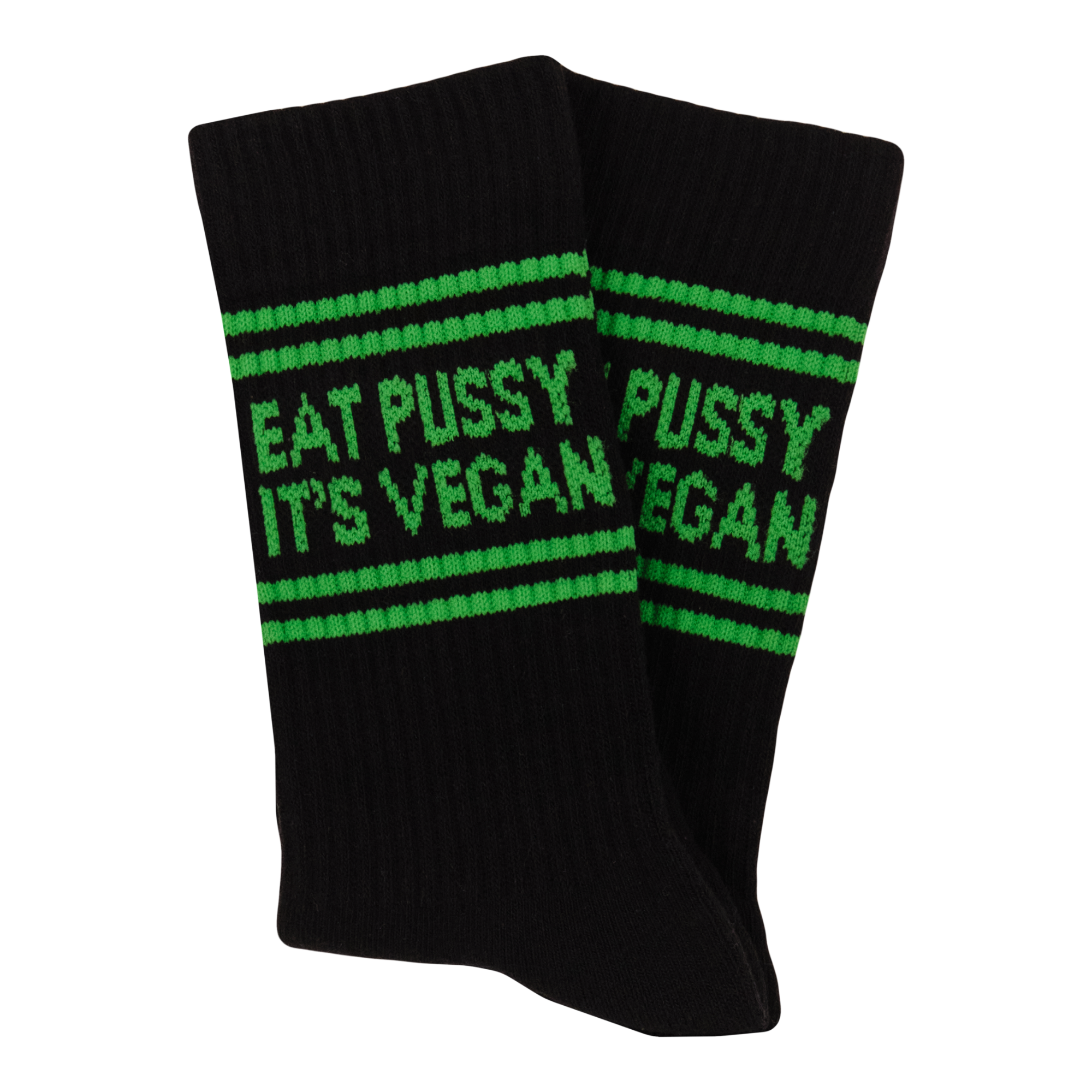 Sweary Sport Socks - Eat Pussy It's Vegan