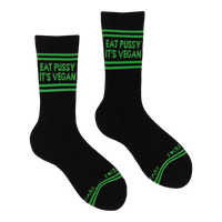 Sweary Sport Socks - Eat Pussy It's Vegan