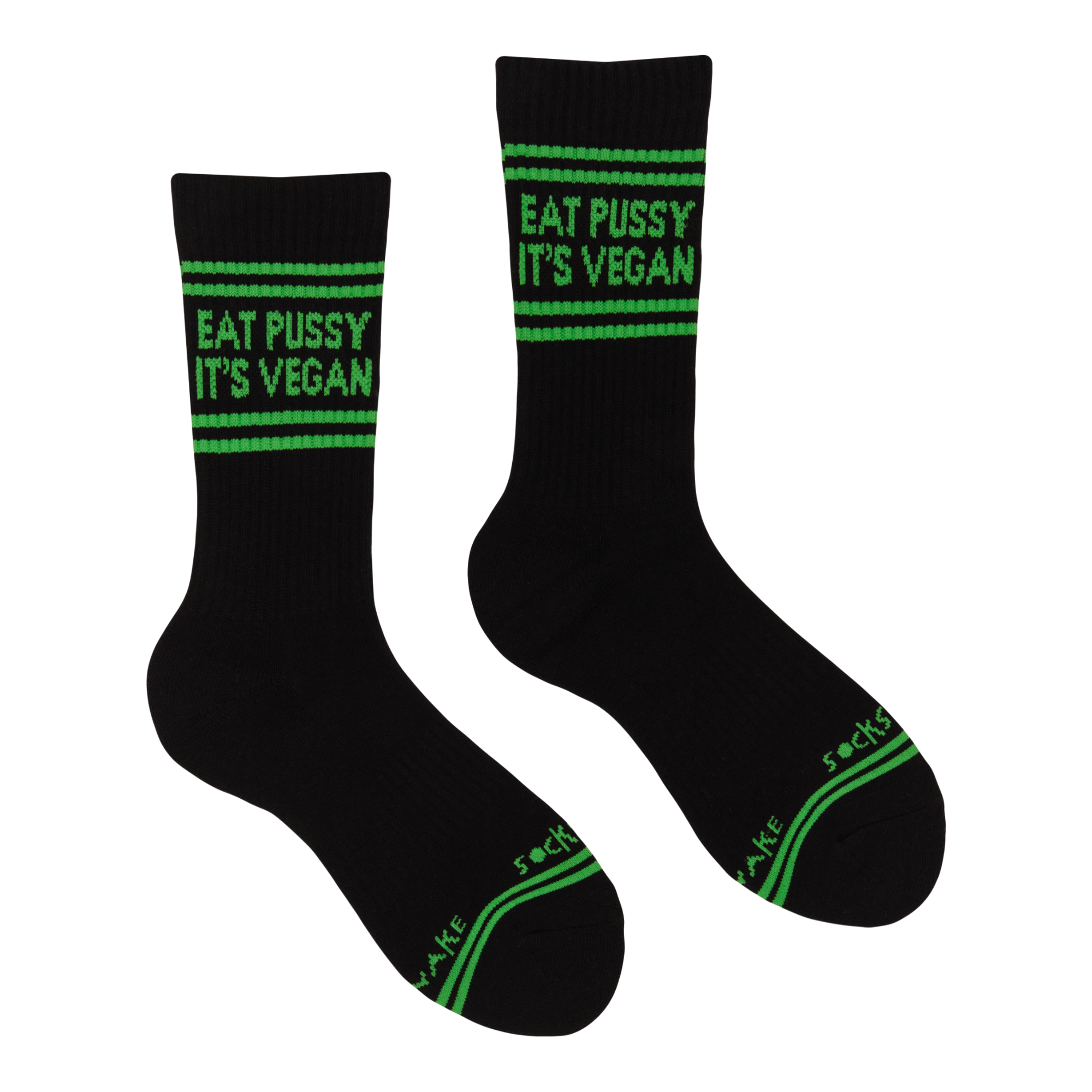 Sweary Sport Socks - Eat Pussy It's Vegan