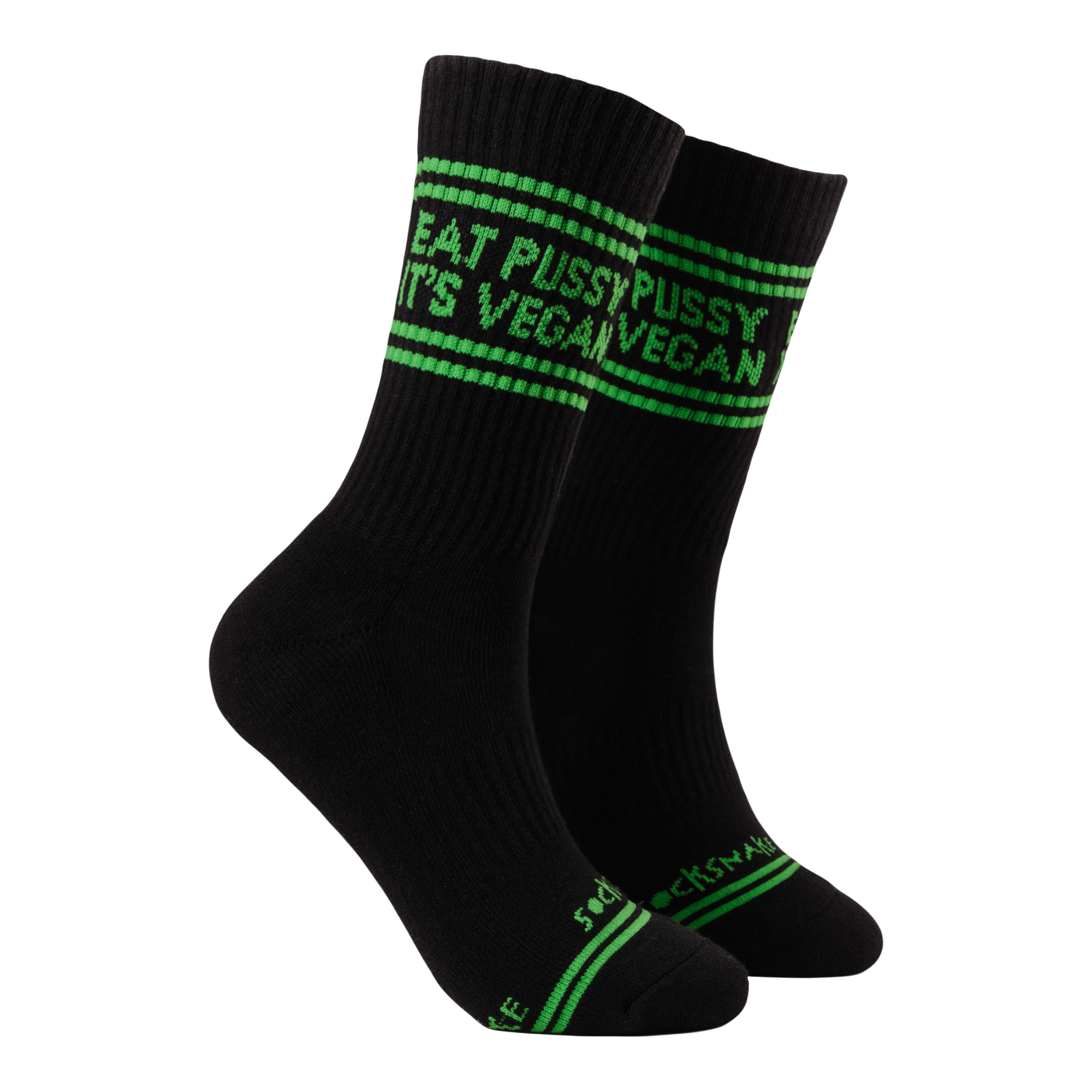 Sweary Sport Socks - Eat Pussy It's Vegan