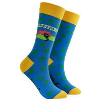 Edin-Purr-gh Socks - Paper Tail